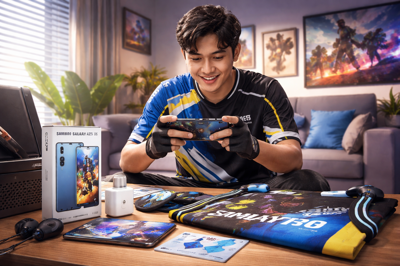 Galaxy A27 5G Bundel Free Fire, Bonus Diklaim Rp1 Juta