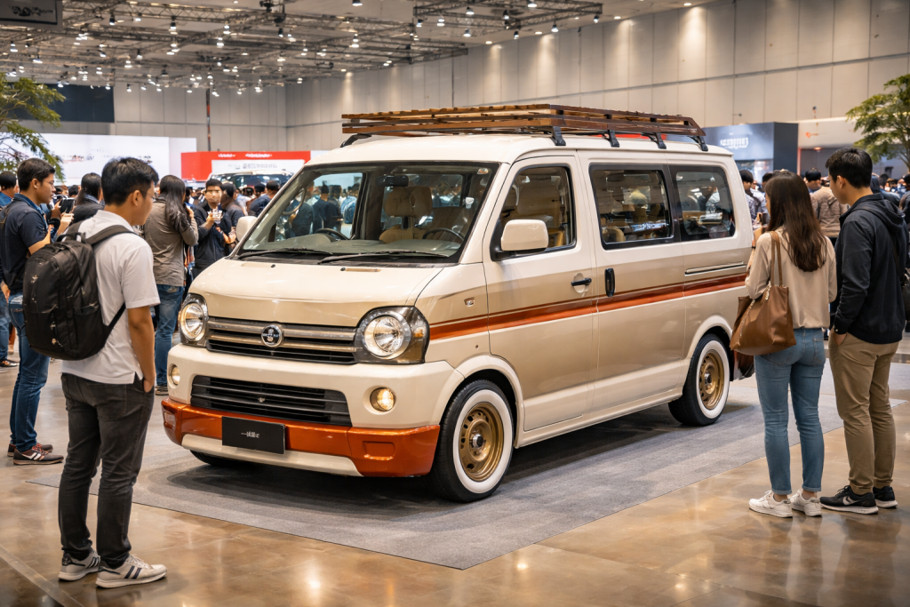 Gran Max Urban Retro, Van Niaga dengan Sentuhan Klasik