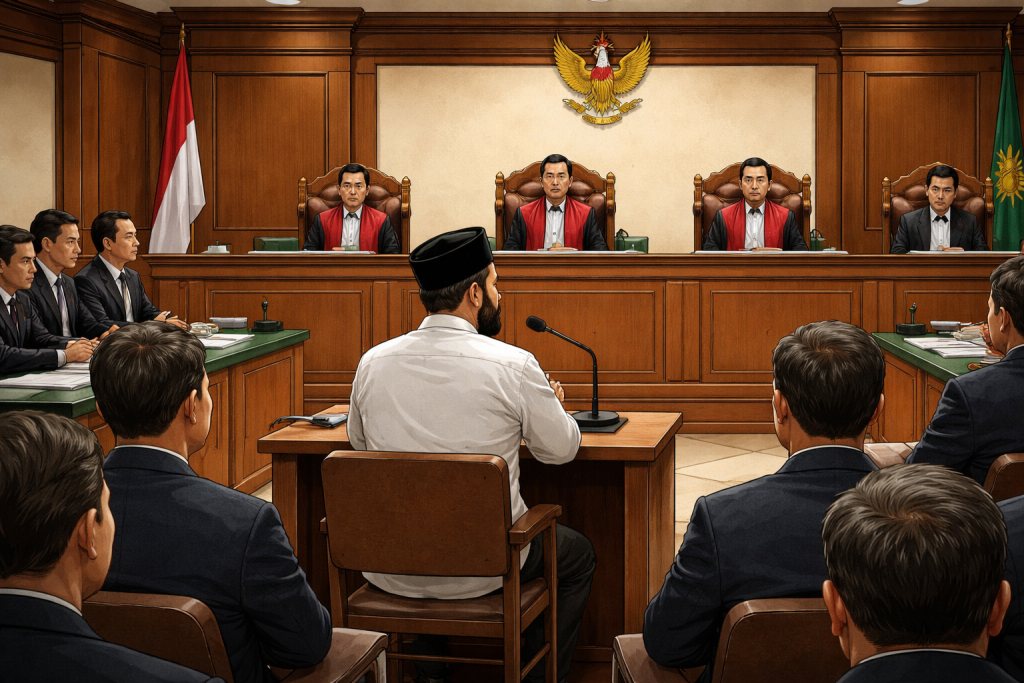 Khalid Basalamah Jelaskan Penyerahan Uang ke KPK
