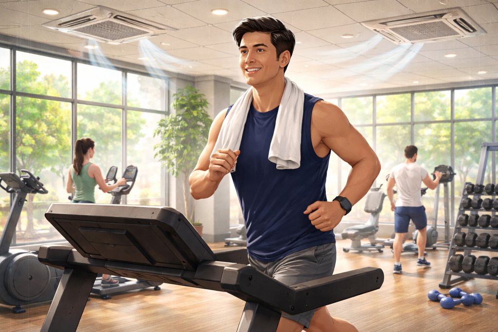 Tips Aman Olahraga di Gym Saat Musim Flu dan Batuk