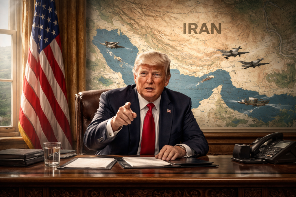 Trump Tunda Serangan Iran hingga Pemilu Sela AS