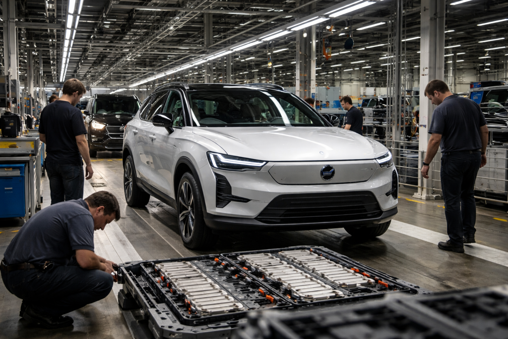 Volvo Cars Tertekan: Rugi, PHK, dan Saham Anjlok